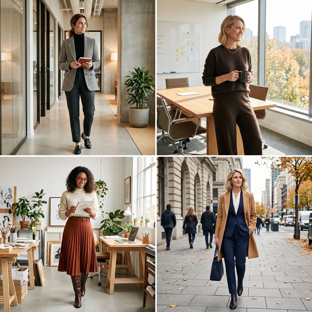 12 Professional Autumn Outfits to Wear in 2026 | Chic Workwear
