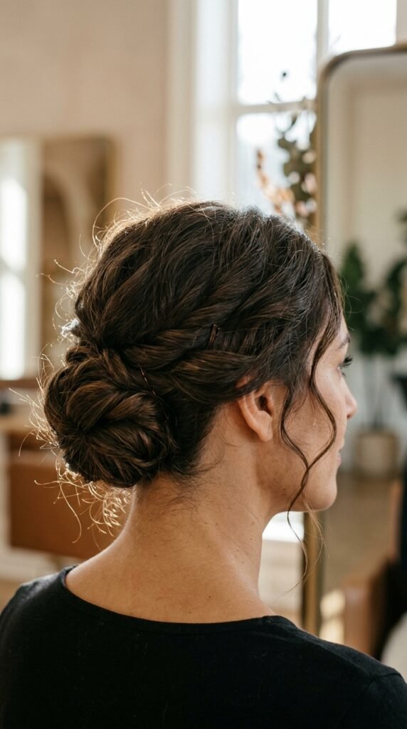 Romantic Low Chignon