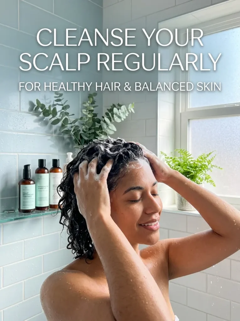 Cleanse Your Scalp Regularly