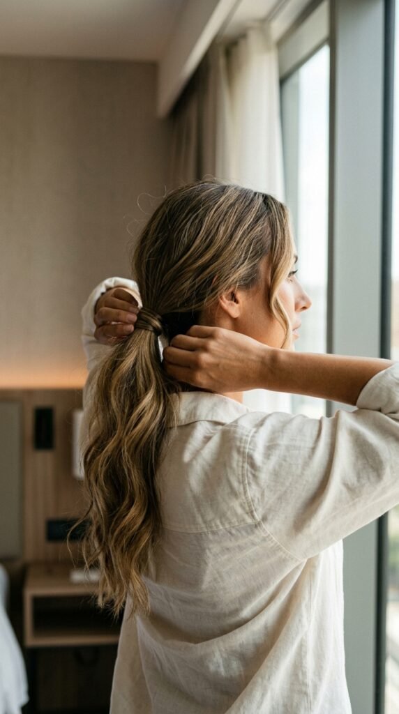 Soft Ponytail With Face-Framing Pieces