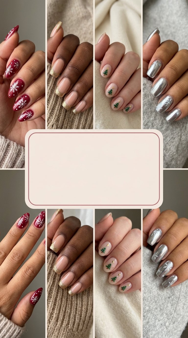 10 Festive Christmas Nail Designs