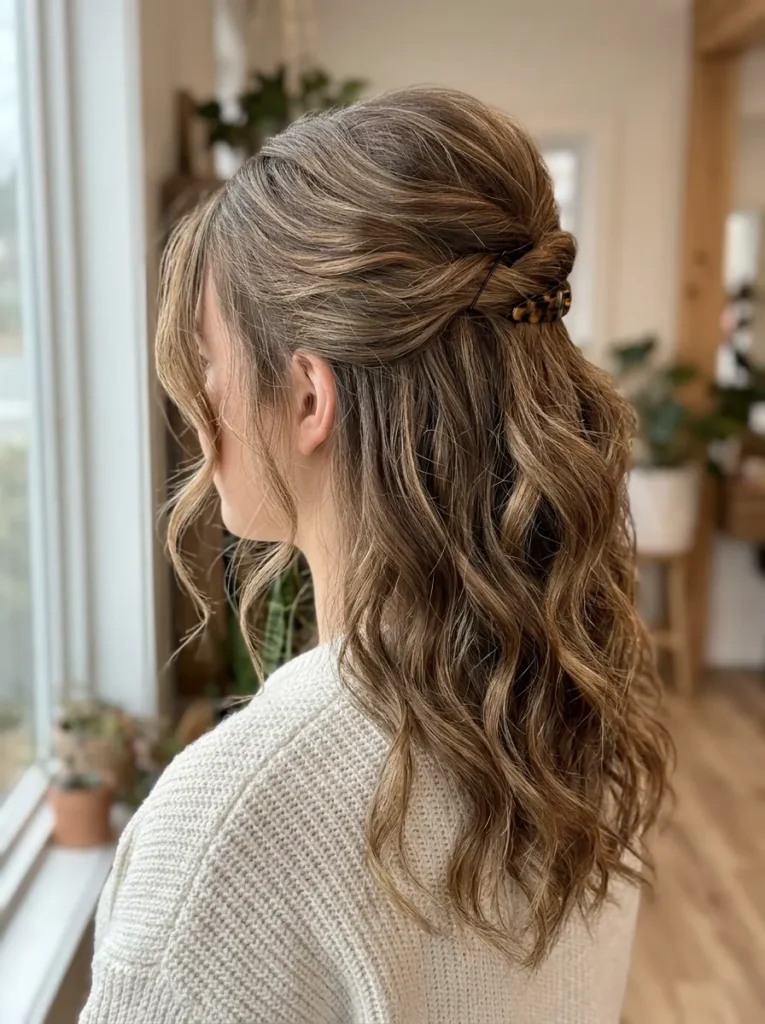  Half-Up Volume With Loose Waves