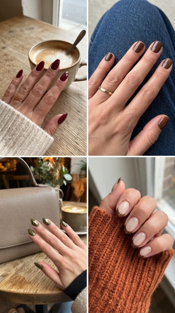 October Nail Ideas for Columbus Day