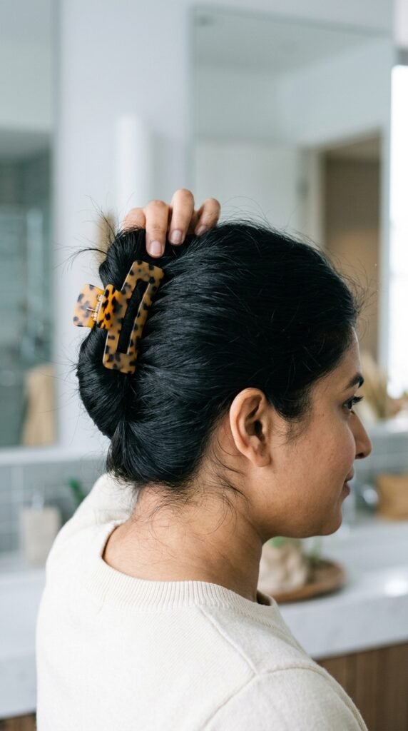 The Easy Claw Clip Twist