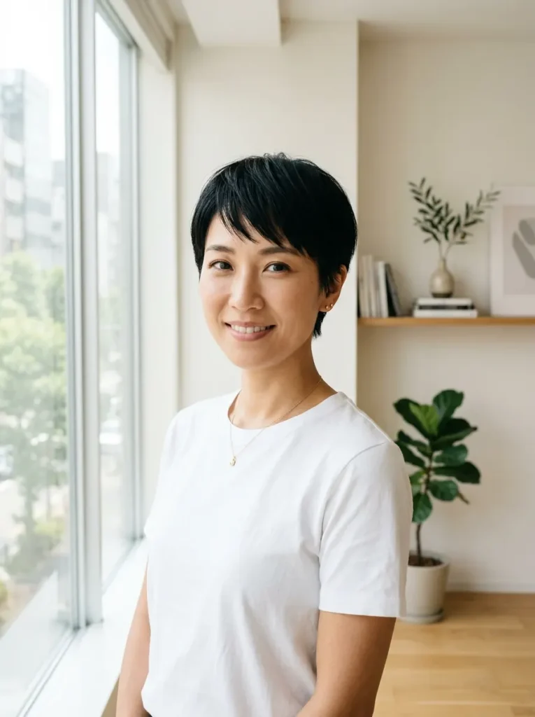  Choppy Pixie With Long Crown Layers