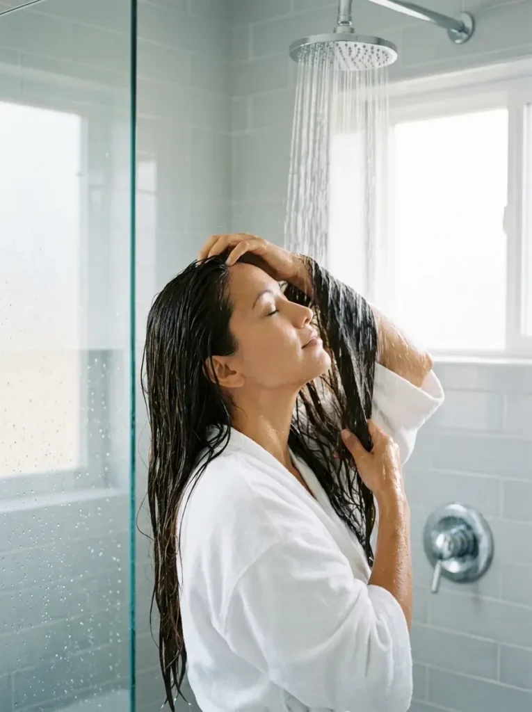 5. Rinse Thoroughly With Lukewarm Water