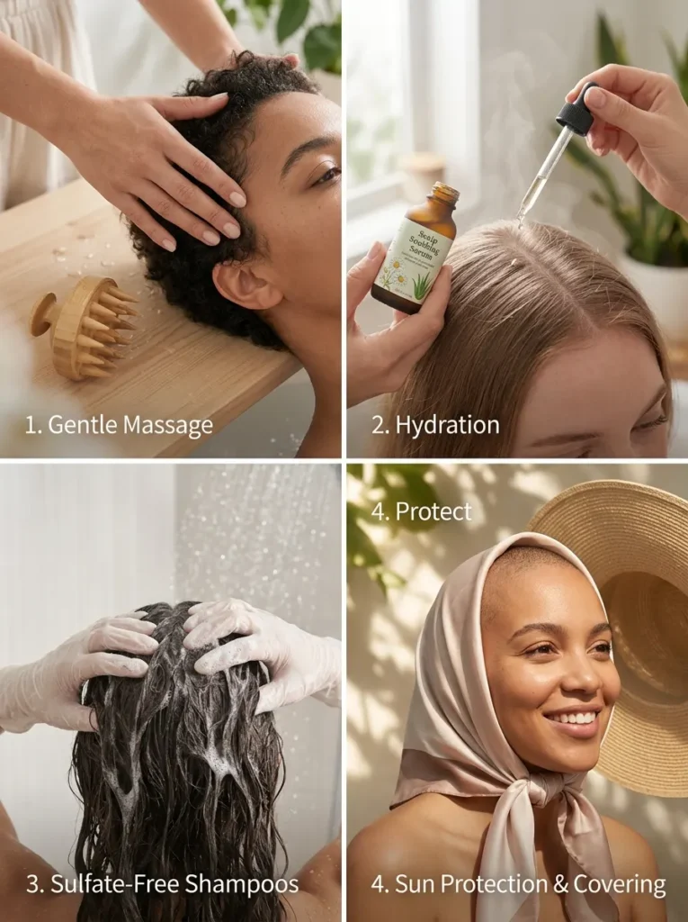 Keep Your Scalp Comfortable
