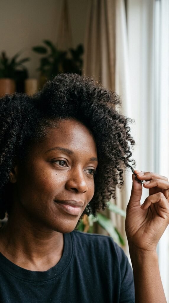 Defined Natural Curls