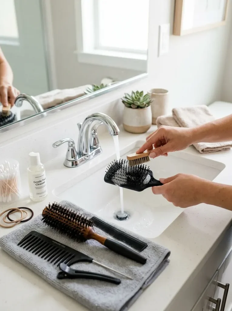Keep Your Hair Tools Clean