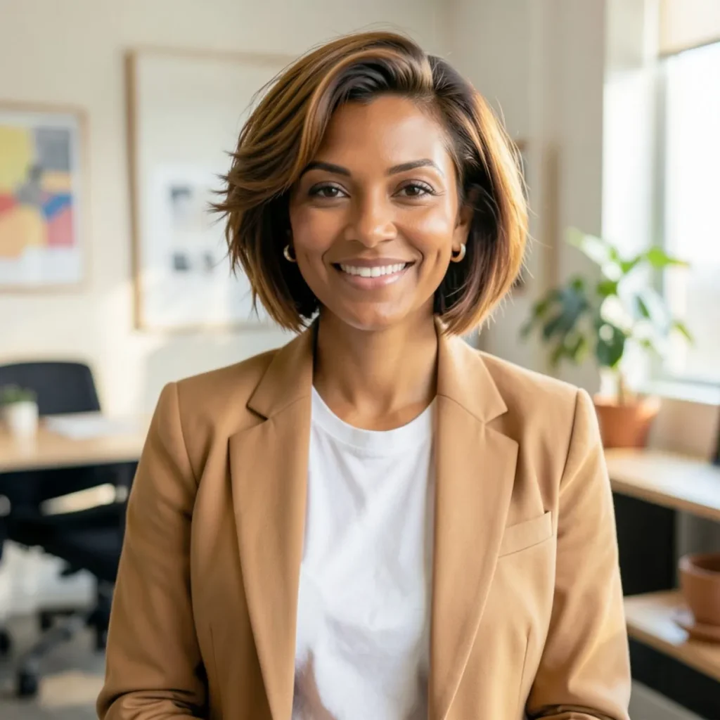 Short Hair With a French-Inspired Twist