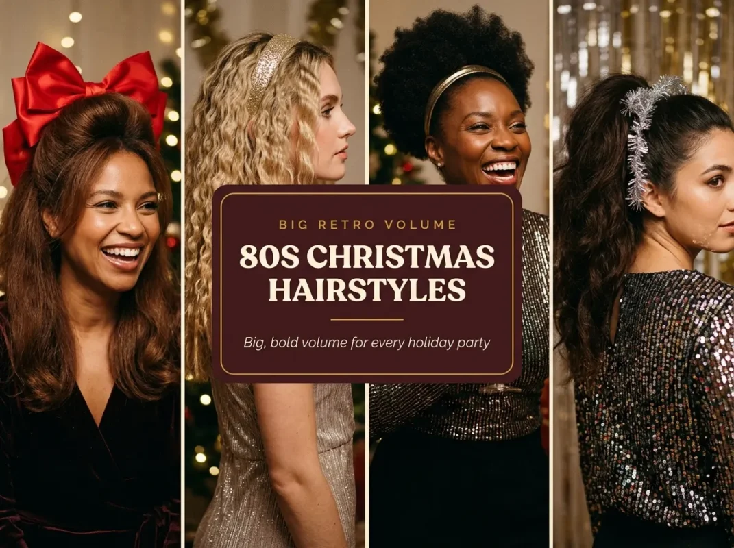 80s Christmas Hairstyles