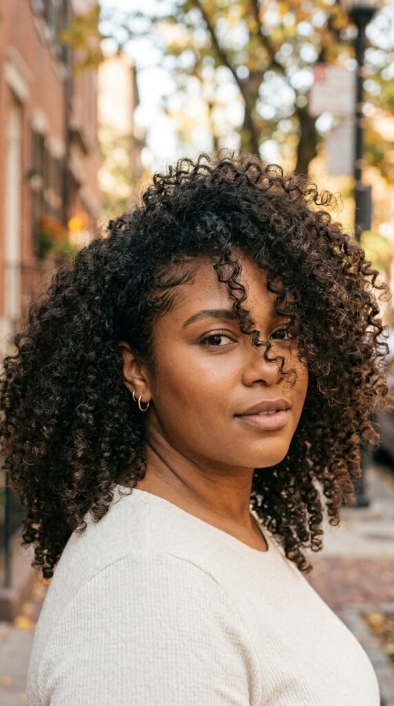 Wash-and-Go Curls for Maximum Ease