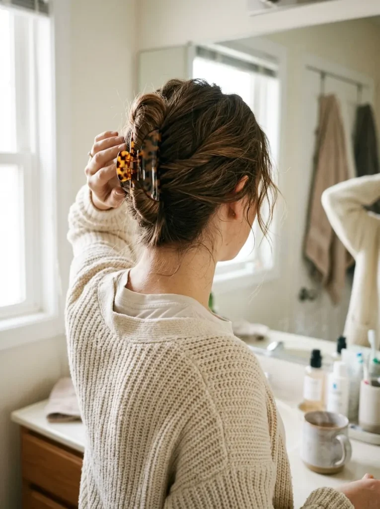  Claw Clip Twist for Busy Mornings