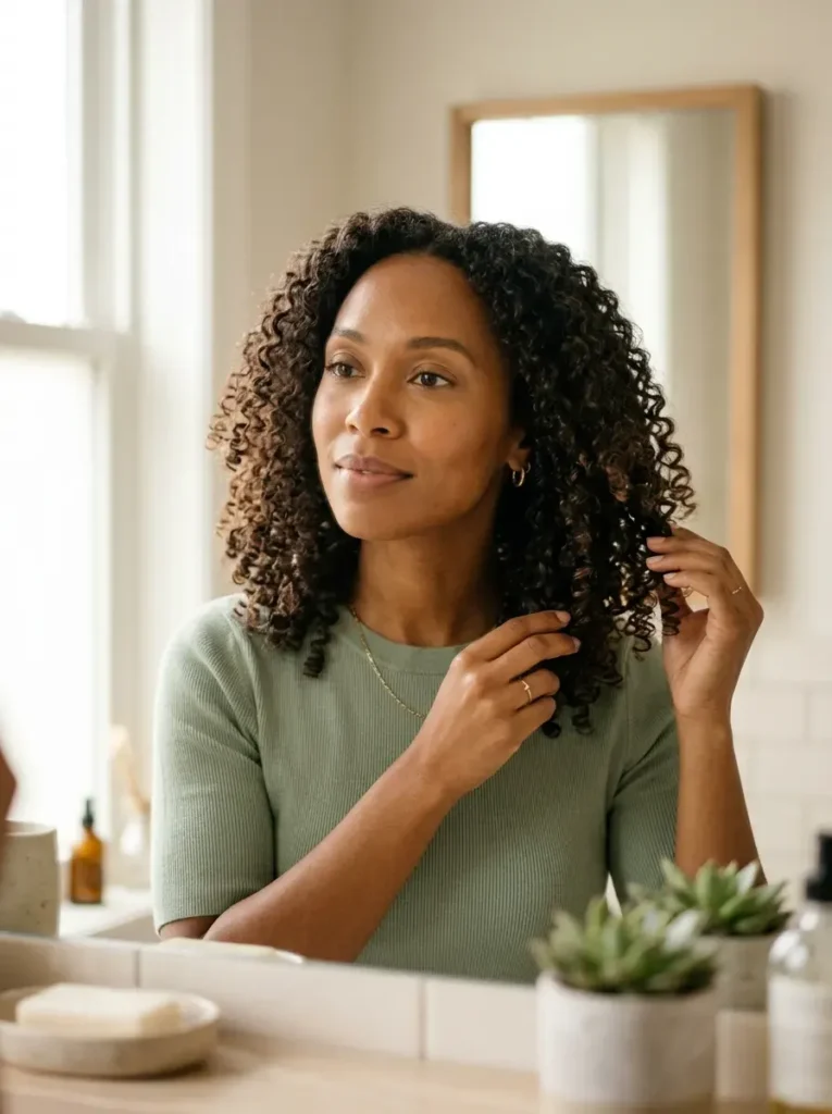 Adjust Your Routine for Your Hair Type