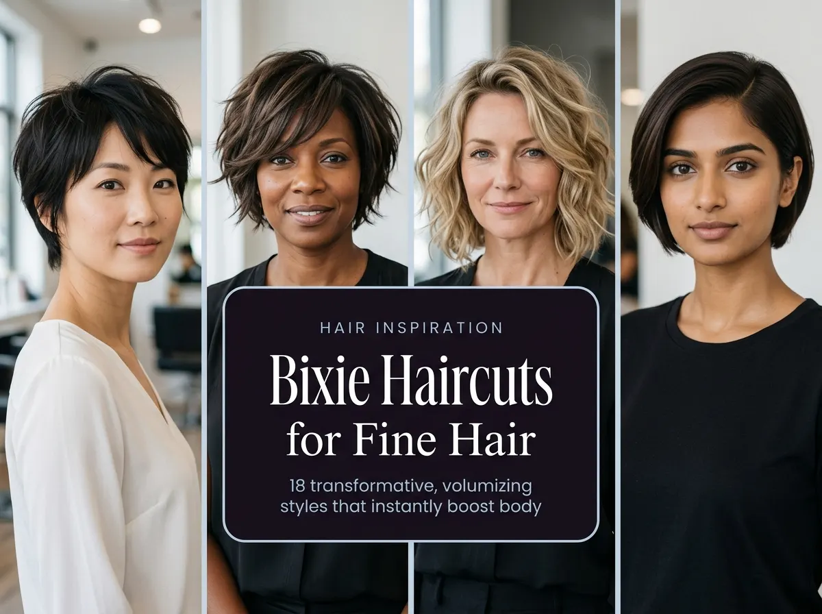 Bixie Haircuts for Fine Hair