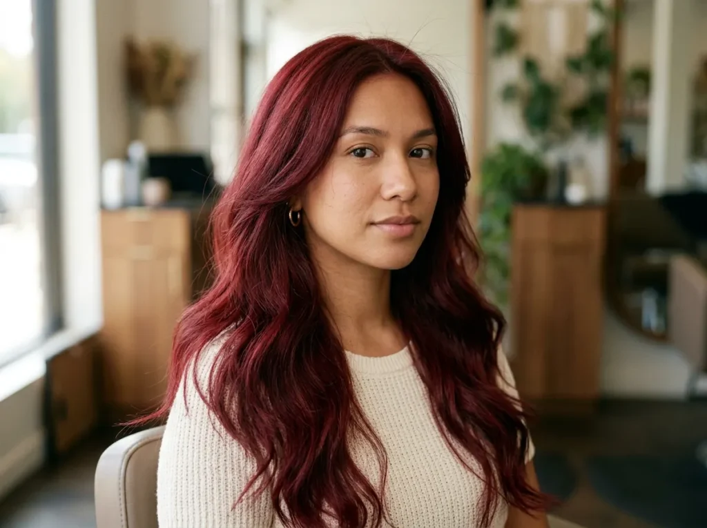 Cherry Red Hair Color Ideas 