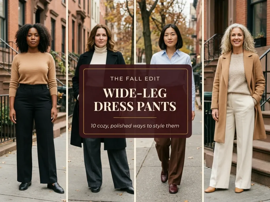  Chic Wide-Leg Trouser Looks for Fall and Winter