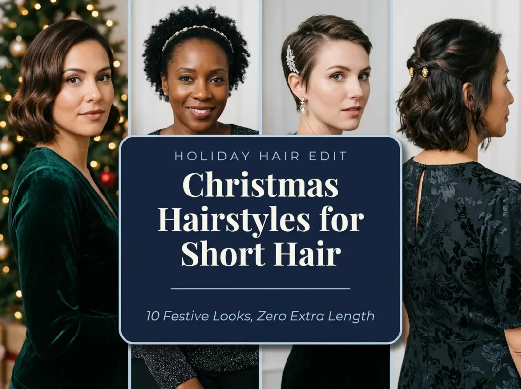 Christmas Hairstyles for Short Hair