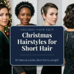 Christmas Hairstyles for Short Hair