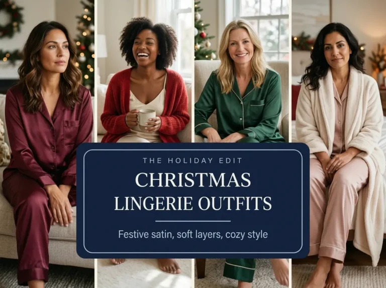 Christmas Lingerie-Inspired Outfits