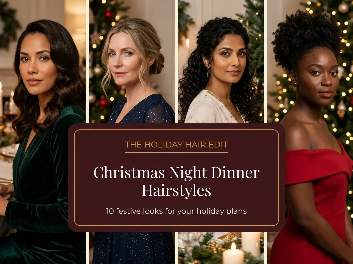 Christmas Night Dinner Hairstyles