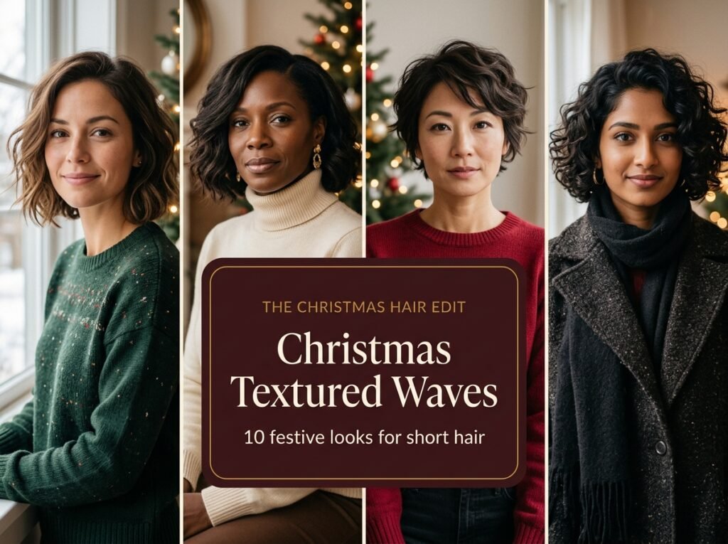 Christmas Textured Waves 