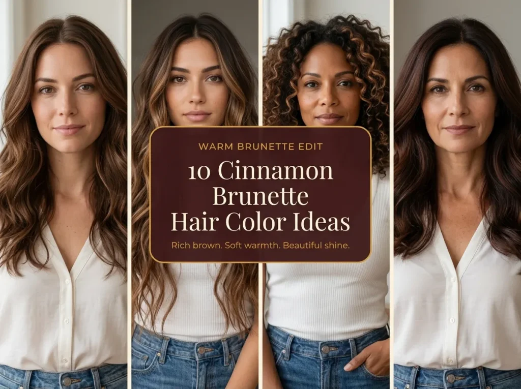 Cinnamon Brunette Hair Color