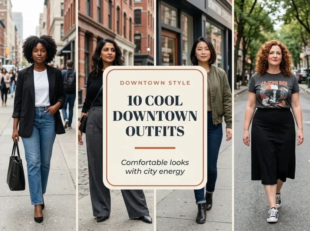 Cool Downtown Street Style