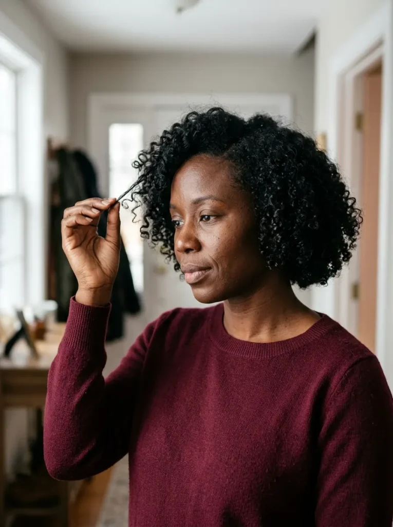 Deep, Defined Waves for a Short Curly Bob