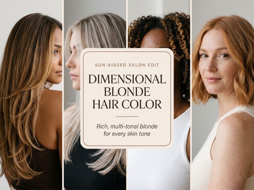  Dimensional Blonde Hair Color 