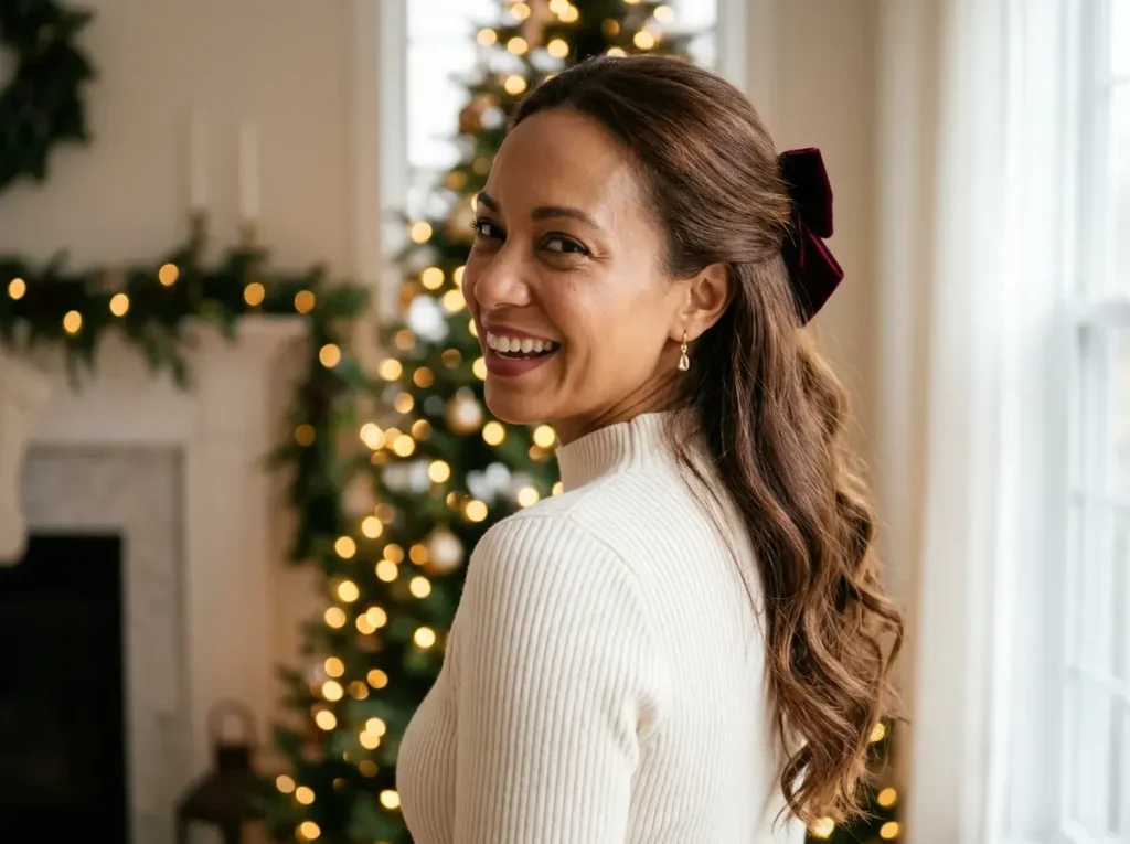  Easy Christmas Hairstyles for Busy Days