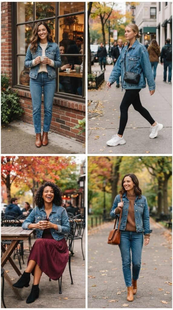 Fall Denim Jacket Outfits: 15 Chic Ideas for