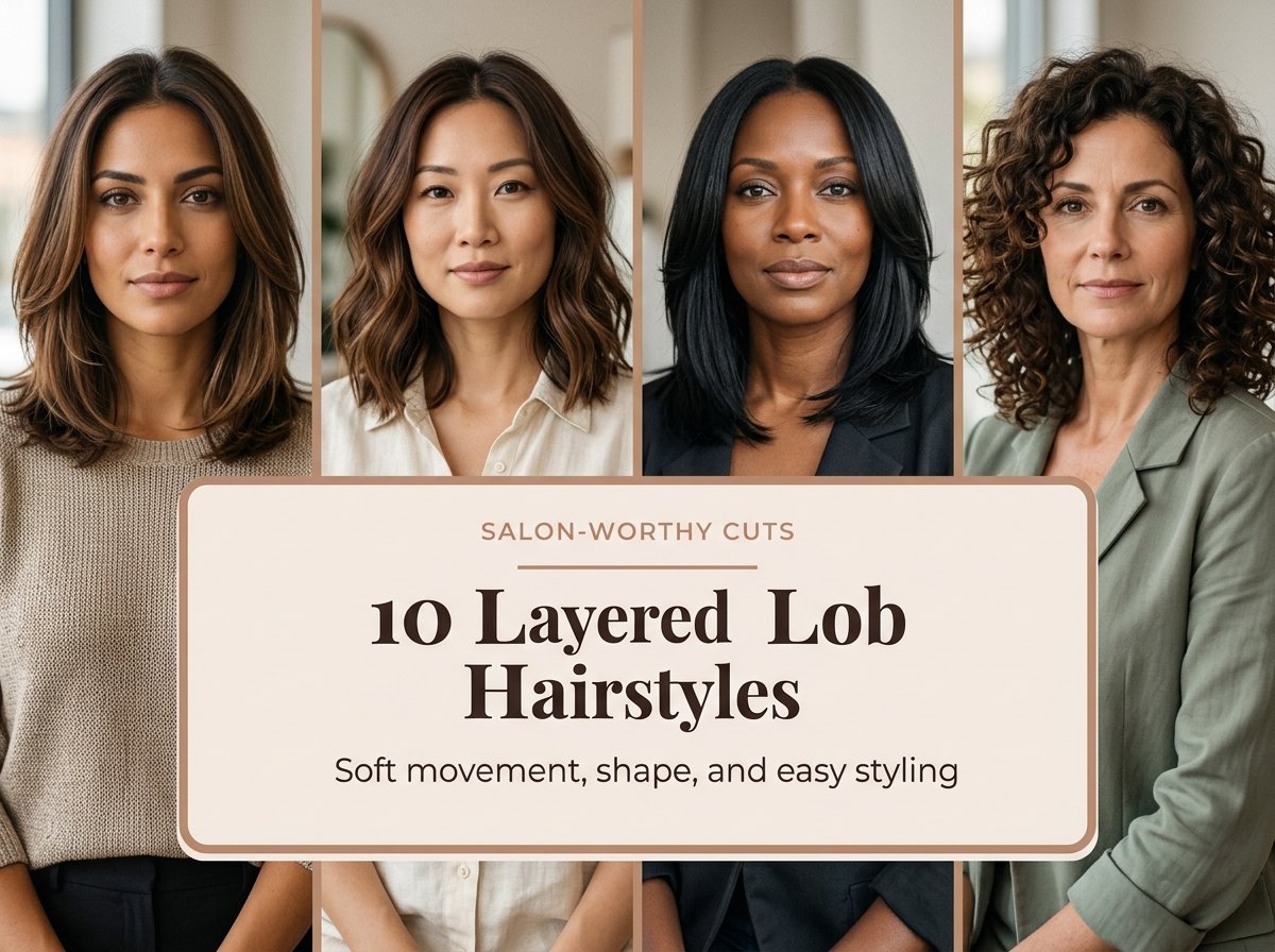 Layered Lob Hairstyles for Fresh, Flattering Shape
