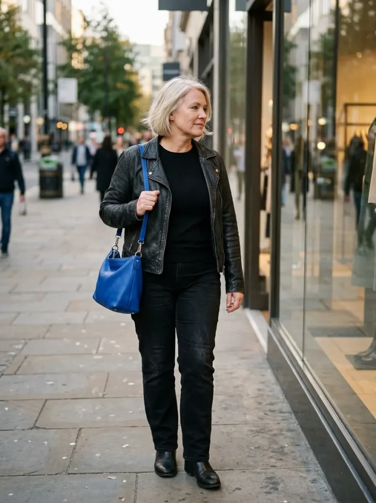 Monochrome Black With a Statement Bag
