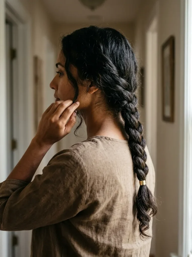 Textured Golden Rope Braid