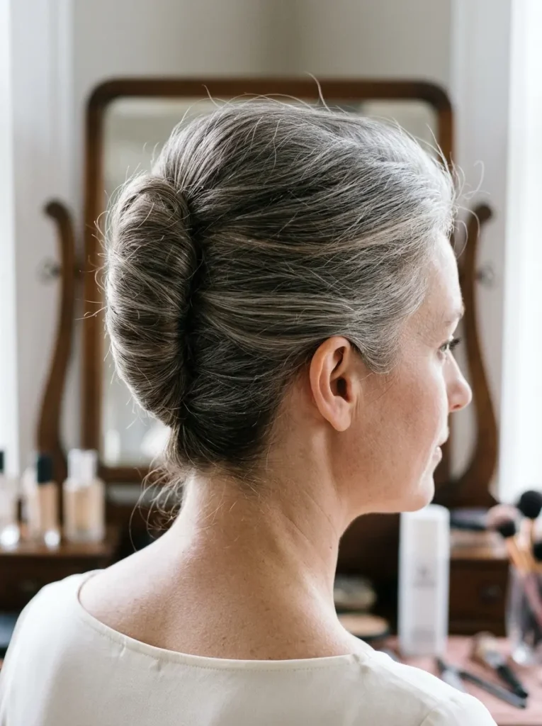 The French-Twist Bun