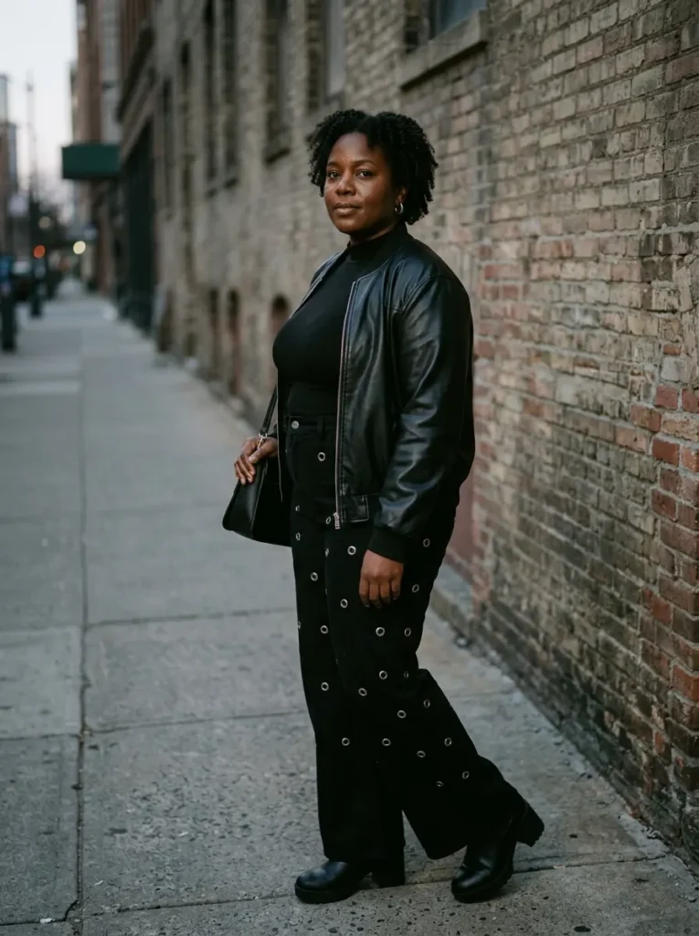 The Monochrome Black Streetwear Look