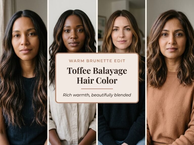 Toffee Balayage Hair Color Ideas